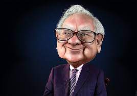 Warren Buffet Karikatur